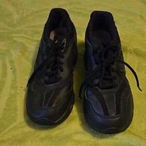 Apex Black Sneakers with Minimalist Design